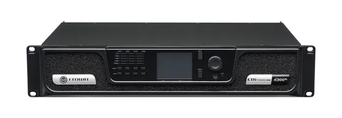 Crown 4|300BL Amplificador 4 Canales 300W Por Canal con Blu Link Entrada Analógica Crown 4|300BL Amplificador 4 Canales 300W Por Canal con Blu Link Entrada Analógica