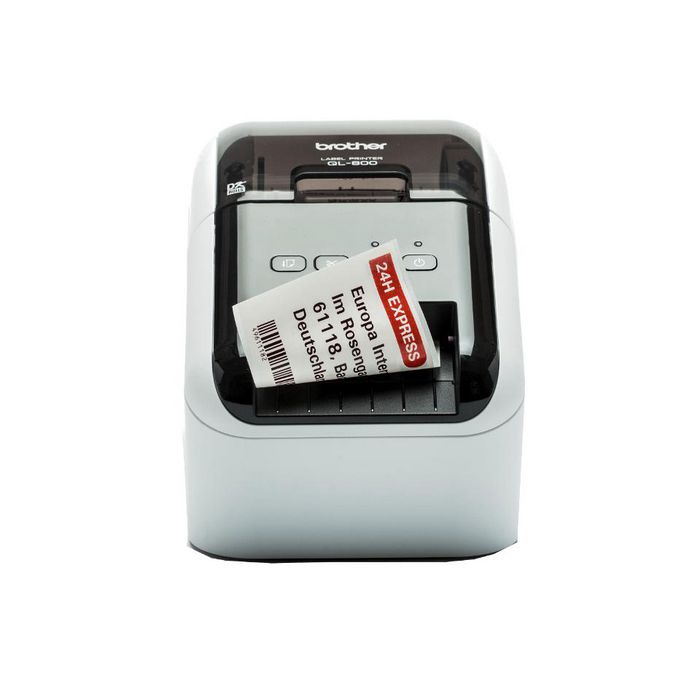 Brother QL-800 Impresora de etiquetas térmica directa Negro/Gris