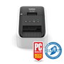 Brother QL-800 Impresora de etiquetas térmica directa Negro/Gris