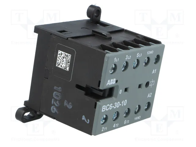 ABB BC6 Contactor 3-polar 9A 24VDC