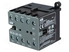ABB BC6 Contactor 3-polar 9A 24VDC