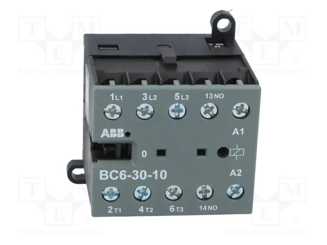 ABB BC6 Contactor 3-polar 9A 24VDC