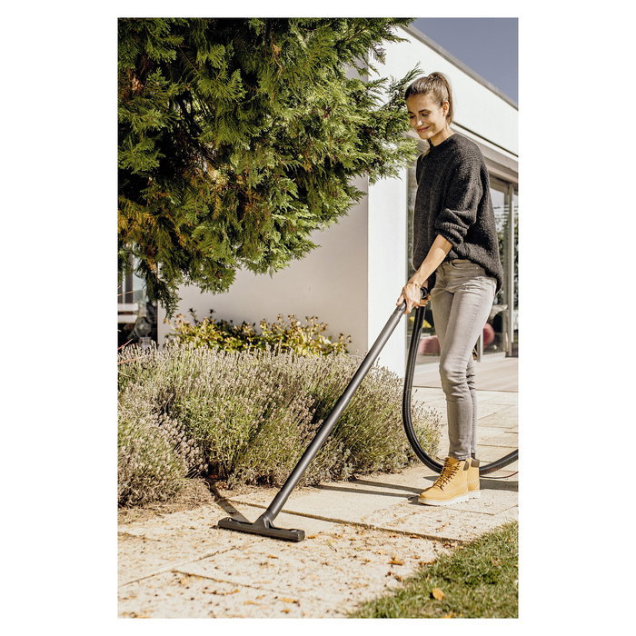 Kärcher WD 3 V-17/4/20 Aspiradora Cilíndrica de Uso Doméstico, Seca y Húmeda, Sin Bolsa, 17 Litros, 1000 W, Negro/Amarillo