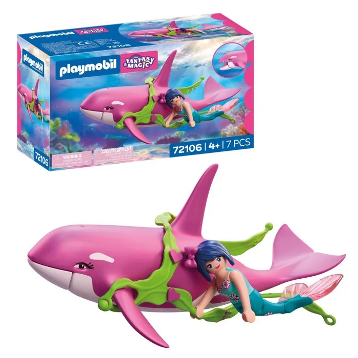 PLAYMOBIL Orca con Sirena 72106