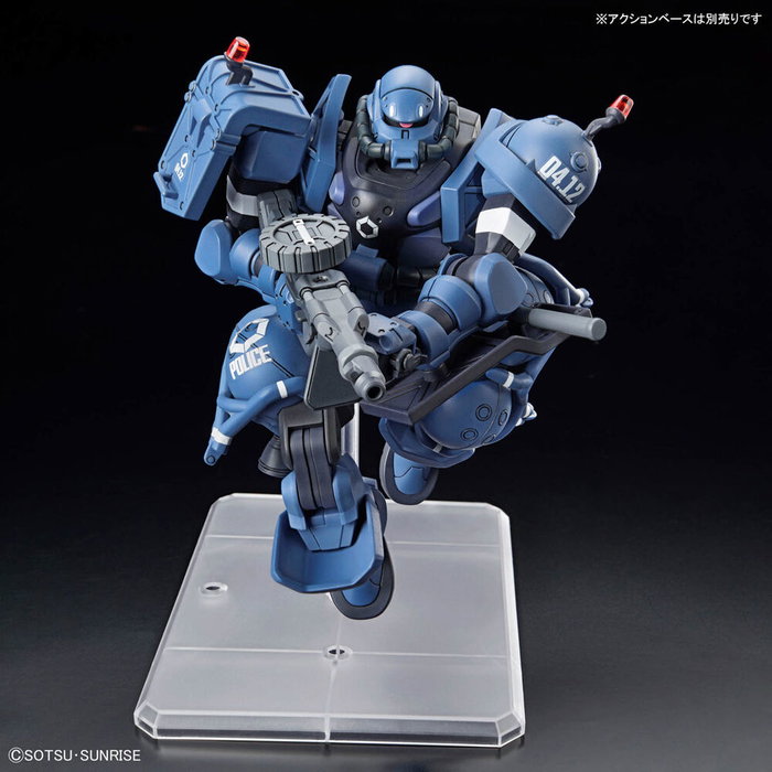 BANDAI HOBBY Figura Police Zaku GQuuuuuuX Mobile Suit Gundam High Grade Escala 1/144