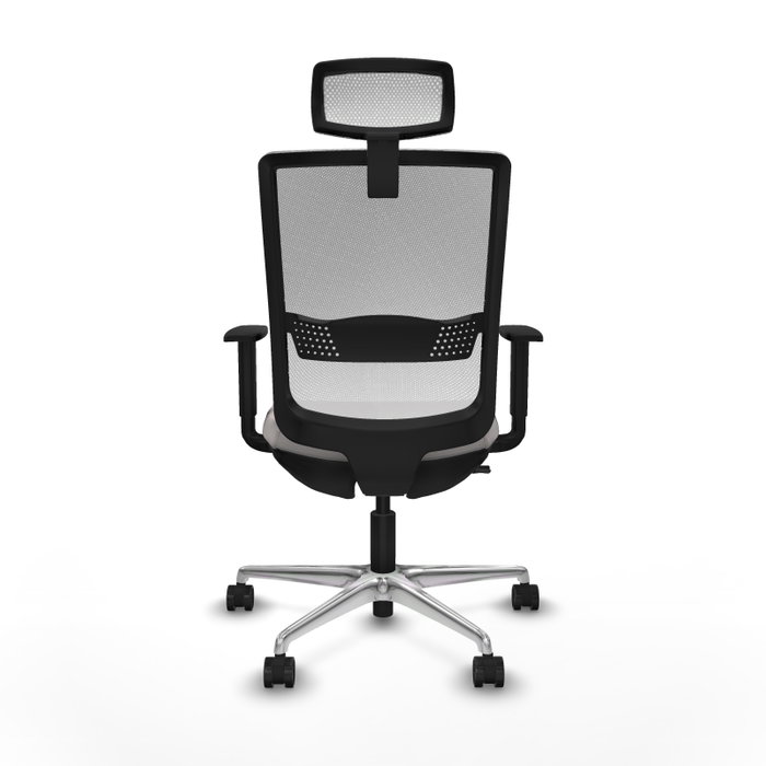 PIQUERAS Y CRESPO Silla de oficina Haches en Blanco con Mecanismo Sincro/Traslack PIQUERAS Y CRESPO Silla de oficina Haches en Blanco con Mecanismo Sincro/Traslack