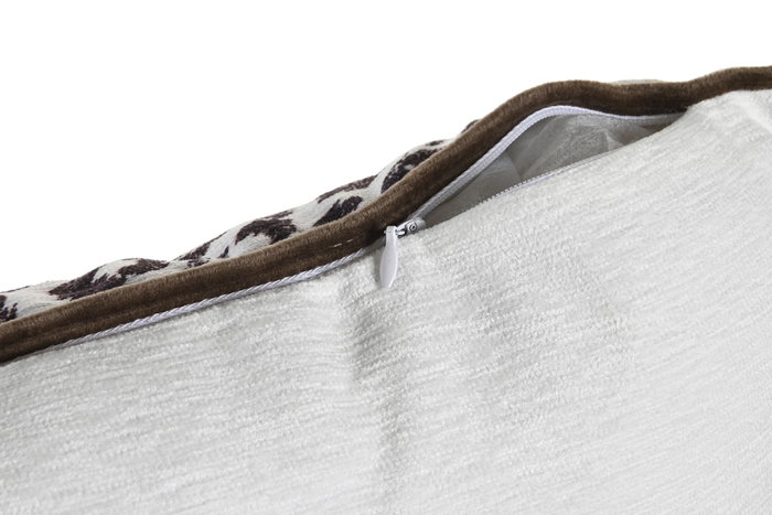DKD Home Decor Cojin Colonial Gris Marron Animal 15 x 43 x 43 cm (6 Unidades)