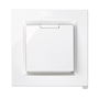Simon Enchufe 2p+t Tipo F Monobloc Blanco Serie 10 IP44 230V 16A Con Marco
