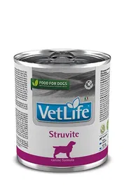 Farmina Vet Life Dog Struvite Alimento Dietético para Perros para Disolución de Cálculos de Estruvita Caja 6x300 gr