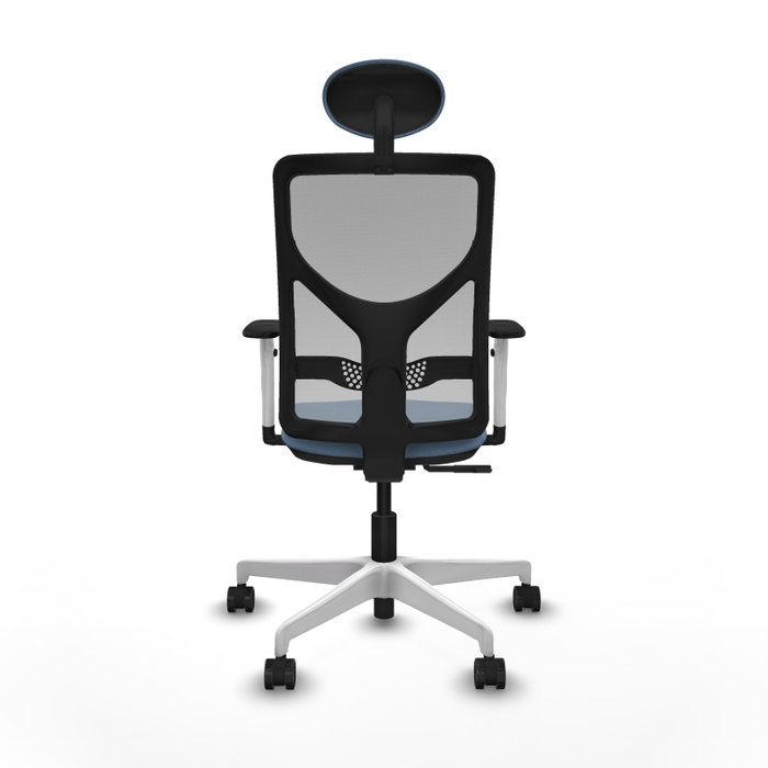 PIQUERAS Y CRESPO Silla de oficina Motilla con mecanismo Sincro, Azul cielo y Gris PIQUERAS Y CRESPO Silla de oficina Motilla con mecanismo Sincro, Azul cielo y Gris