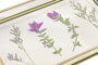DKD Home Decor Bandeja de Decoración de Cristal y Metal 24x14x3 cm