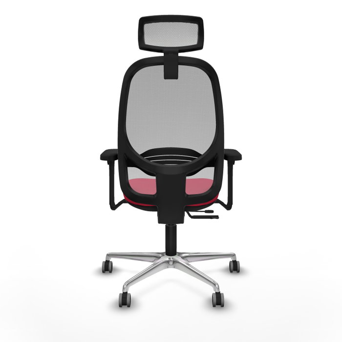 PIQUERAS Y CRESPO Silla de oficina Cilanco con mecanismo Sincro/Traslack, Rojo y Gris PIQUERAS Y CRESPO Silla de oficina Cilanco con mecanismo Sincro/Traslack, Rojo y Gris