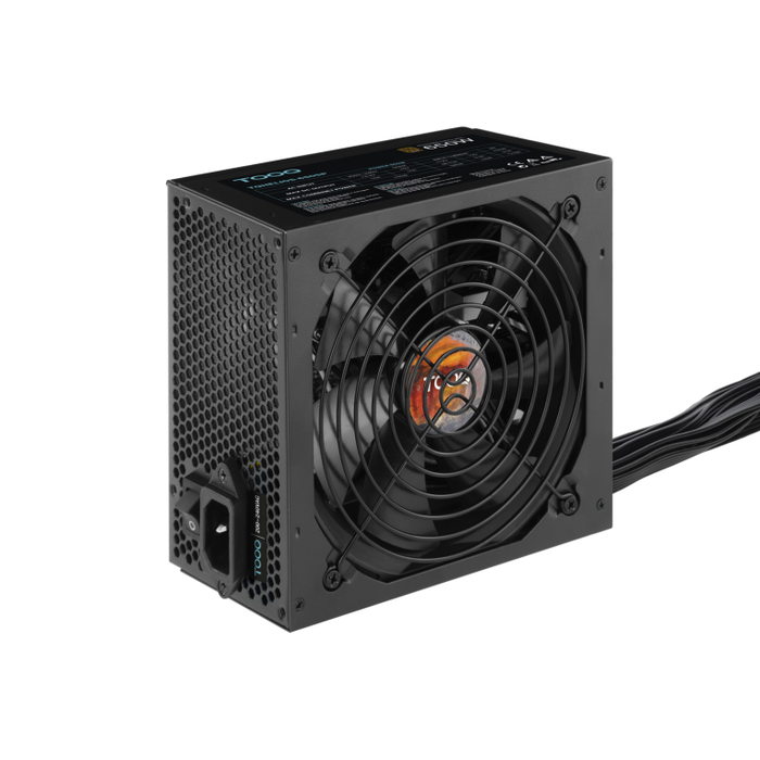 TOOQ Fuente de Alimentación 650W 80+ Bronze PFC Activo Ventilador 12cm ATX TQHELIOS-650SP