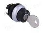 EATON ELECTRIC Interruptor rotativo con llave RMQ-Titan negro