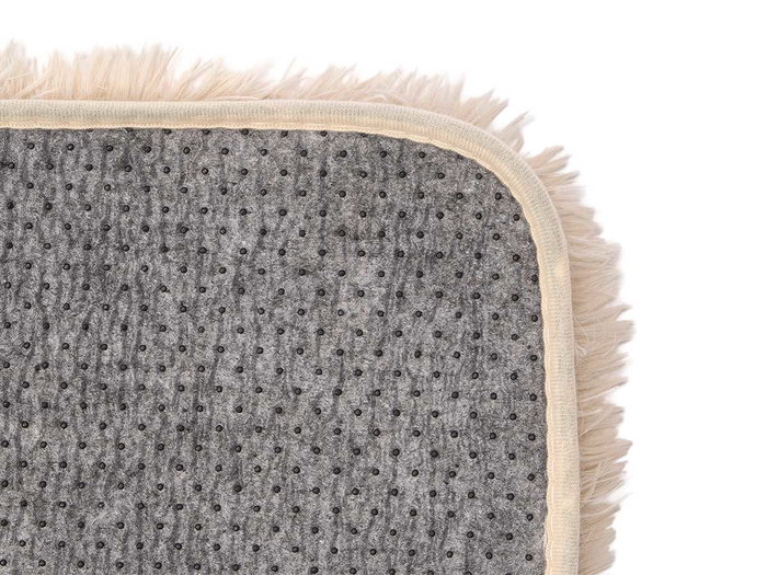 GIFTDECOR Alfombra de pelo largo surtido 3 colores 90x150cm