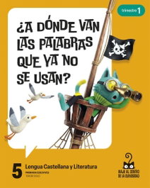 EDELVIVES, Proyecto: Viaje al centro de la curiosidad. Lengua Castellana y Literatura 5. Trimestres - Área de Proyectos Educativos de Primaria Edelvives