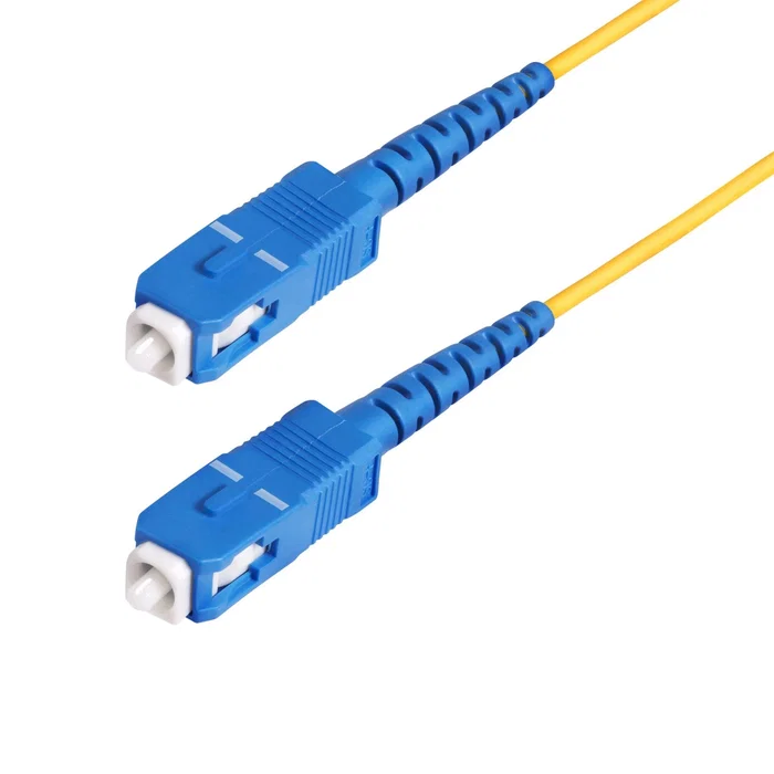 StarTech.com Cable de Fibra Óptica Simplex SC a SC OS2 Monomodo 100m 40G/100G Amarillo