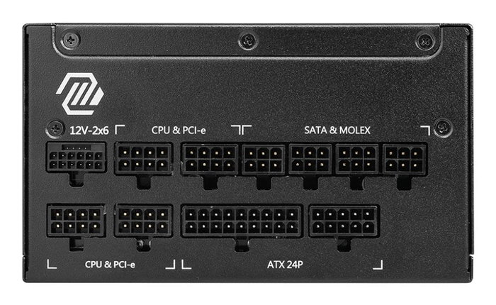 MSI MAG A1000GL PCIE5 II 1000 W ATX 3.1 Negro