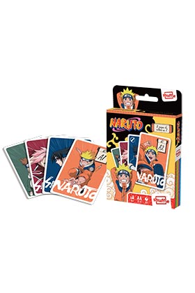 FOURNIER Baraja Shuffle Fun Naruto 3 en 1