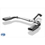 Fox Colas de Escape Derecha e Izquierda para Mercedes Clase M (W163) ML320-500 - 135 FXMB060060-593, pulidas, acabado plateado