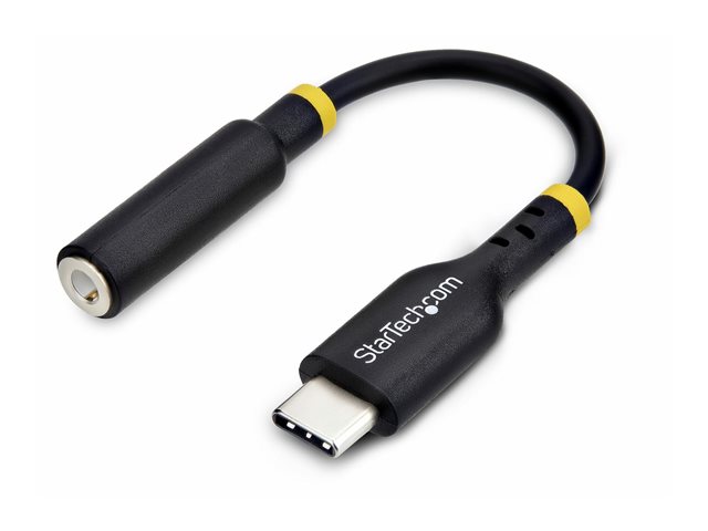Startech Adaptador de audio USB-C a cable 3.5mm TRRS minijack USB tipo C