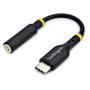 StarTech.com Adaptador de Audio USB-C a 3,5mm TRRS Minijack con DAC de 32 bits