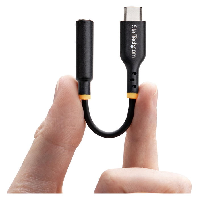 StarTech.com Adaptador de Audio USB-C a 3,5mm TRRS Minijack con DAC de 32 bits StarTech.com Adaptador de Audio USB-C a 3,5mm TRRS Minijack con DAC de 32 bits