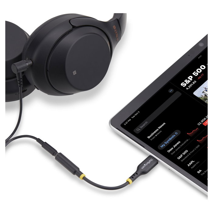StarTech.com Adaptador de Audio USB-C a 3,5mm TRRS Minijack con DAC de 32 bits StarTech.com Adaptador de Audio USB-C a 3,5mm TRRS Minijack con DAC de 32 bits