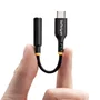 StarTech Adaptador de Audio USB-C a 3.5mm Cable USBCAUDIO2 | DAC 32 bits | Estéreo + Micrófono TRRS | Compatible con Windows/Mac/Android/iOS | 0.127 m | Negro