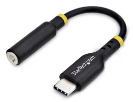 StarTech.com Adaptador de Audio USB-C a 3,5mm TRRS Minijack con DAC de 32 bits