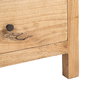 Cómoda Natural Madera Mindi Dormitorio 90 X 40 X 85 cm