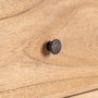 Cómoda Natural Madera Mindi Dormitorio 90 X 40 X 85 cm