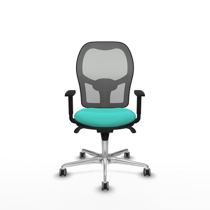 PIQUERAS Y CRESPO Silla de oficina Jorquera Turquesa y Gris PIQUERAS Y CRESPO Silla de oficina Jorquera Turquesa y Gris