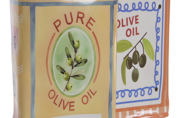 DKD Home Decor Surtido de Jarrones de Gres OLIVO PURE OLIVE
