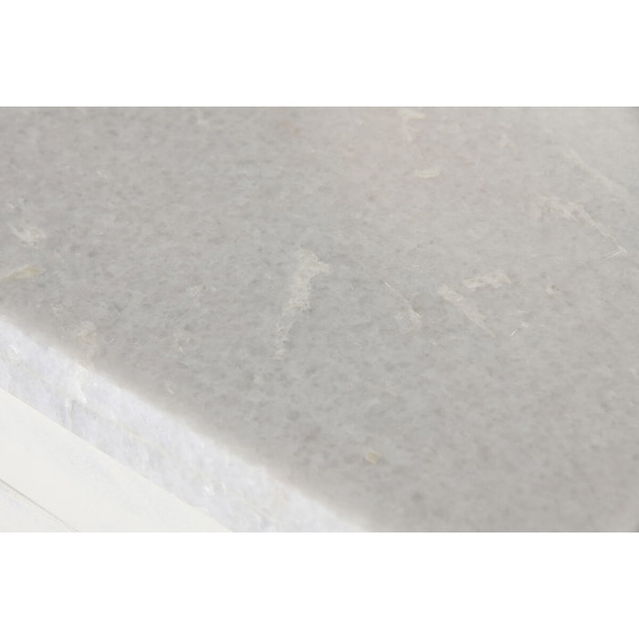 DKD Home Decor Isla Cocina India 1c24 Cottage Madera Marmol Blanco 119 x 70 x 93 cm