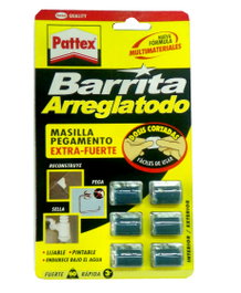 Henkel Pattex Barrita Arreglatodo Monodosis 6x5 g