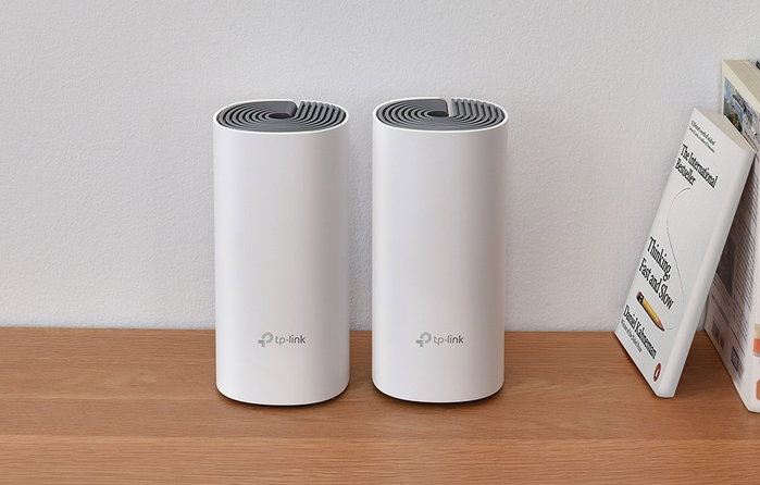 TP-Link Deco E4 AC1200 Whole Home Mesh Wi-Fi System (Pack de 3) El sistema Mesh Wi-Fi de 1200Mbps para cobertura total del hogar con pack de 3 unidades.