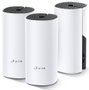 TP-Link Deco E4 AC1200 Whole Home Mesh Wi-Fi System (Pack de 3) El sistema Mesh Wi-Fi de 1200Mbps para cobertura total del hogar con pack de 3 unidades.