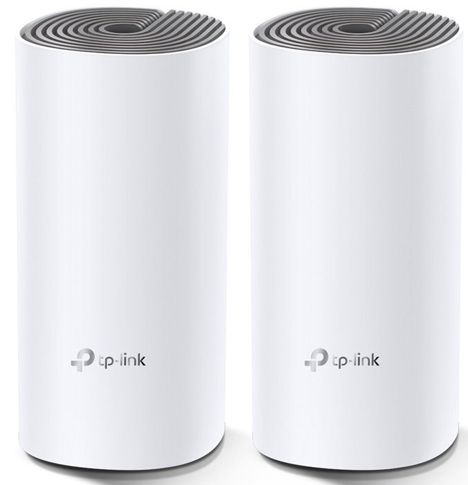 TP-Link Deco E4 AC1200 Whole Home Mesh Wi-Fi System (Pack de 3) El sistema Mesh Wi-Fi de 1200Mbps para cobertura total del hogar con pack de 3 unidades.