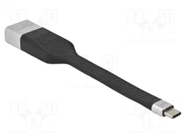 DeLOCK Adaptador de red USB Type-C a Gigabit LAN 10/100/1000 Mbps 15 cm (86936)