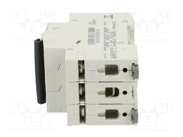 LEGRAND RX3 Interruptor magnetotérmico 3 polos 20A Caract C