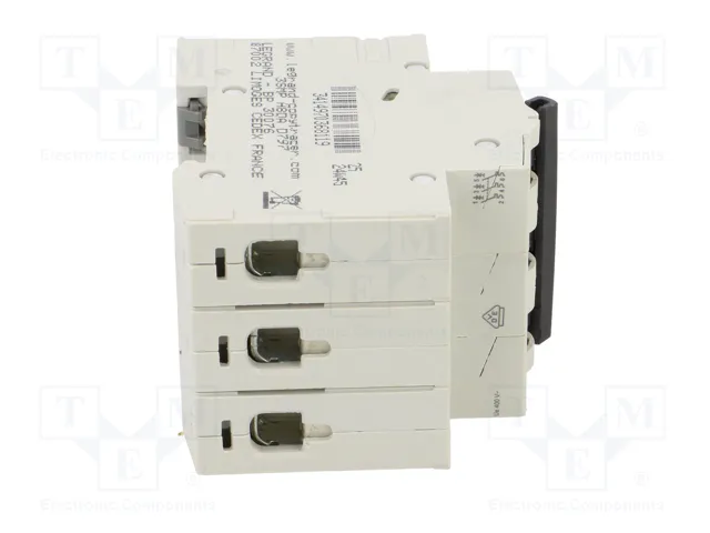LEGRAND RX3 Interruptor magnetotérmico 3 polos 20A Caract C