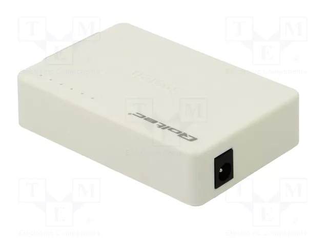 Qoltec 52245 Switch de red de 5 puertos RJ45 100Mbps LAN Qoltec 52245 Switch de red de 5 puertos RJ45 100Mbps LAN