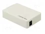 Qoltec 52245 Switch de red de 5 puertos RJ45 100Mbps LAN