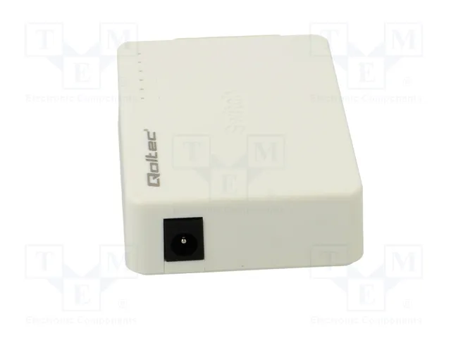 Qoltec 52245 Switch de red de 5 puertos RJ45 100Mbps LAN Qoltec 52245 Switch de red de 5 puertos RJ45 100Mbps LAN