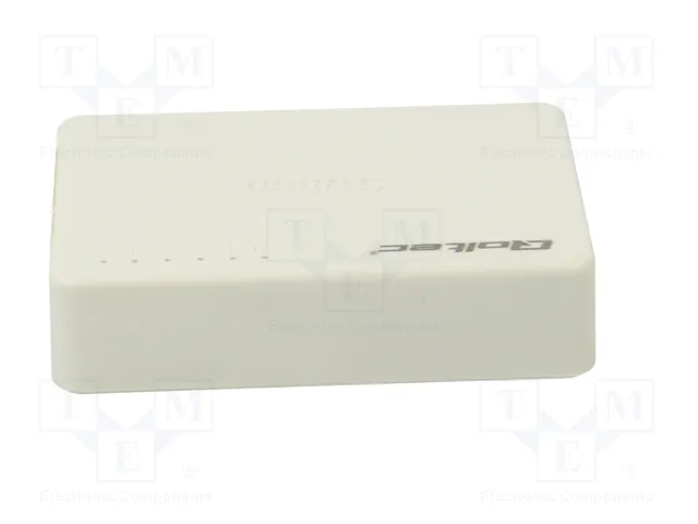 Qoltec 52245 Switch de red de 5 puertos RJ45 100Mbps LAN Qoltec 52245 Switch de red de 5 puertos RJ45 100Mbps LAN