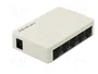 Qoltec 52245 Switch de red de 5 puertos RJ45 100Mbps LAN