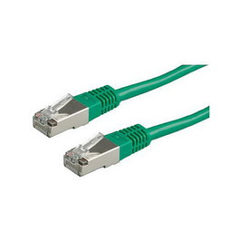 ROLINE Cable de Red Patch Cat.6 Clase E S/FTP 2m Verde RJ-45 Macho a Macho - Código de Referencia