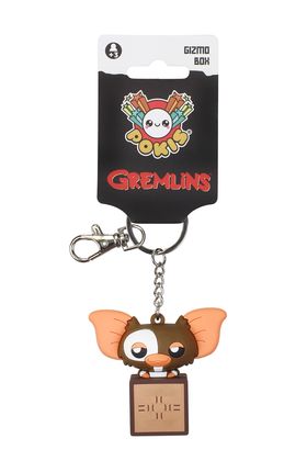SD Toys Llavero Gremlins Pokis Gizmo in a Box de caucho 6 cm