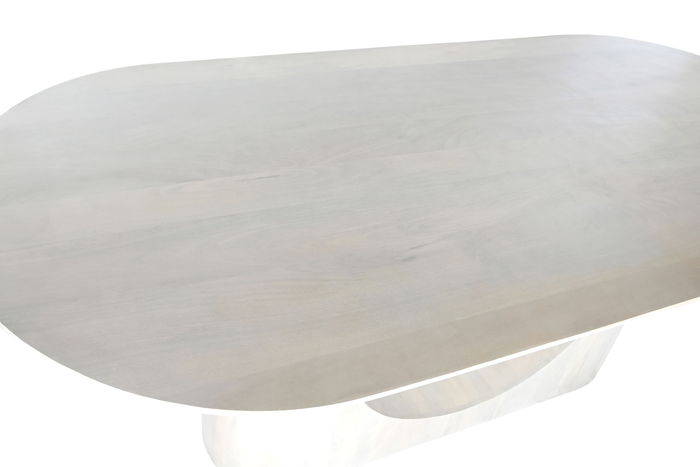 DKD Home Decor Mesa Comedor Blanco Mango 220 x 100 x 76 cm